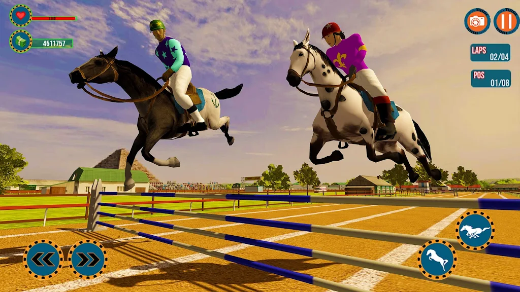 Horse Riding:Horse Racing Game ภาพหน้าจอ 0