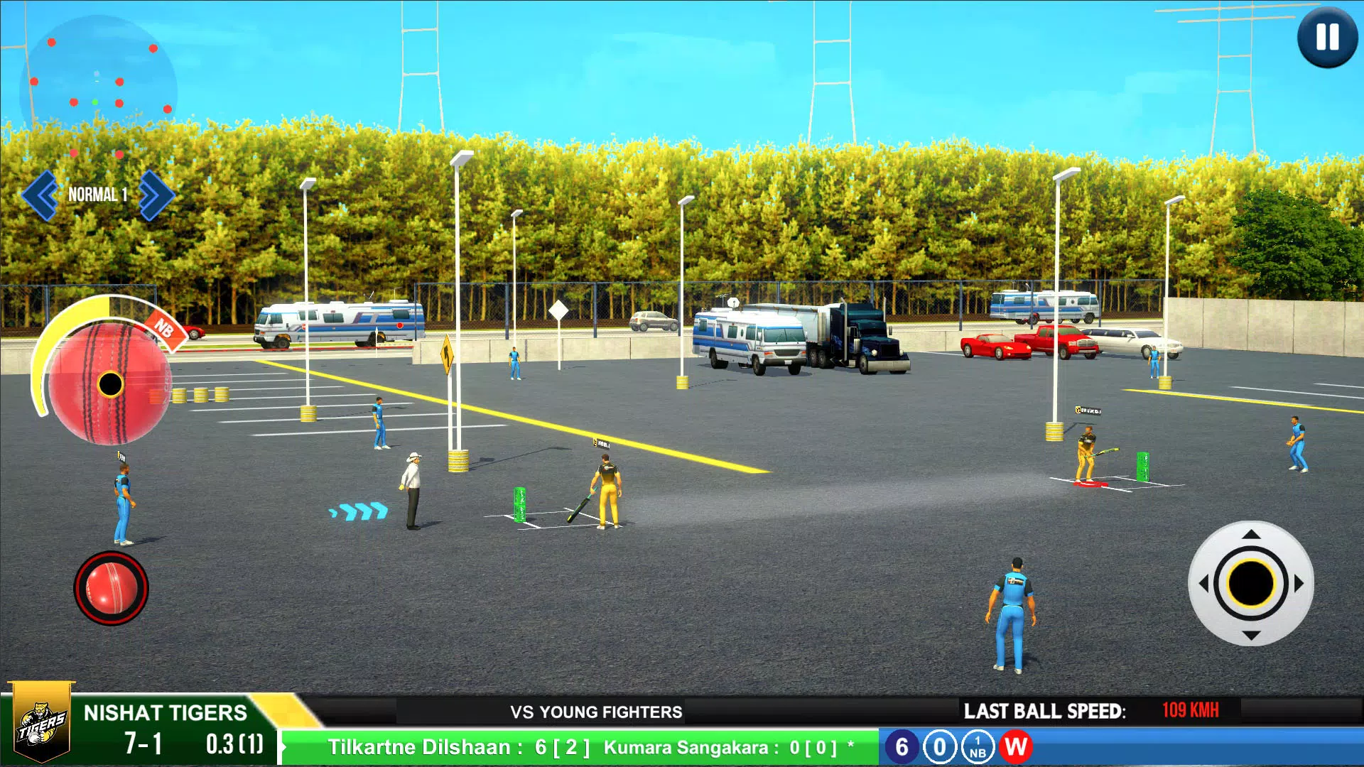 Street Criket-T20 Cricket Game Captura de pantalla 3