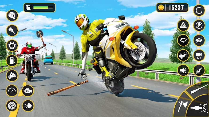 Moto Attack - Bike Racing Game Screenshot 0