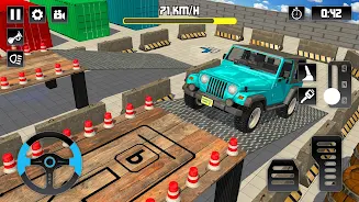 Jeep Parking Game - Prado Jeep स्क्रीनशॉट 0