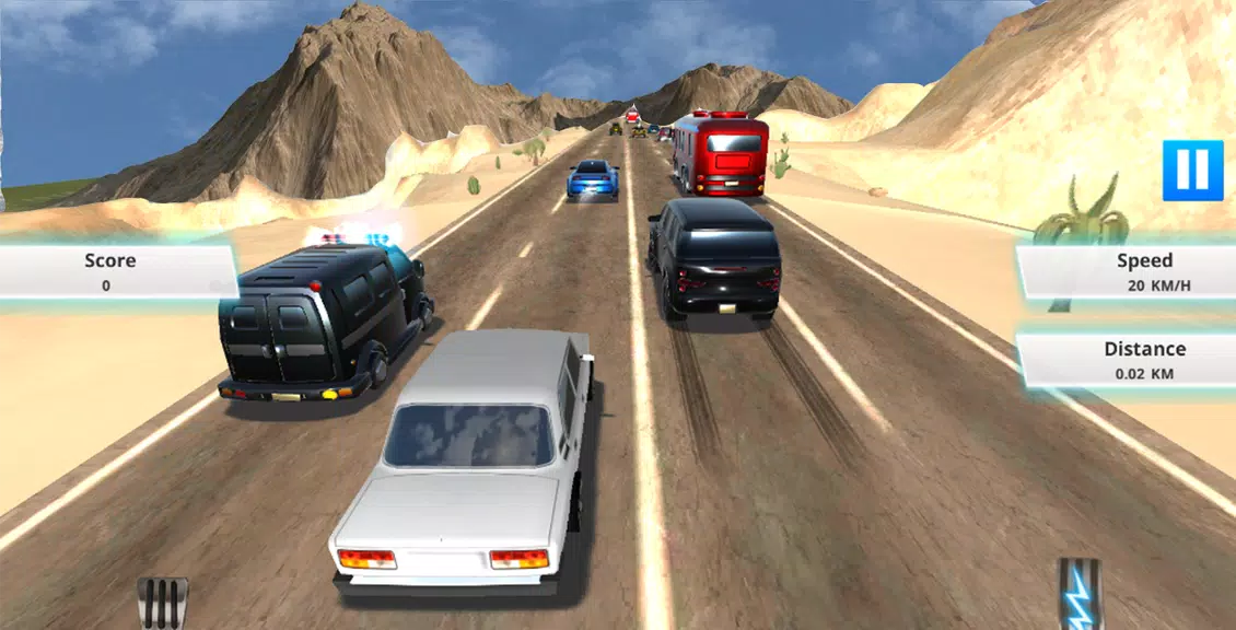 Traffic Rider : Car Race Game Captura de pantalla 0