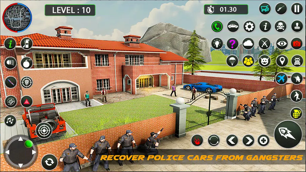 Police Game: Police Car Chase स्क्रीनशॉट 1