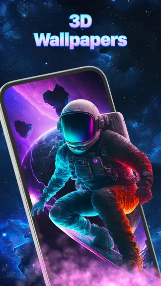 Schermata 3D Wallpaper - Cool Wallpapers 2