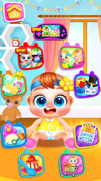 My Baby Care Newborn Games Ảnh chụp màn hình 0