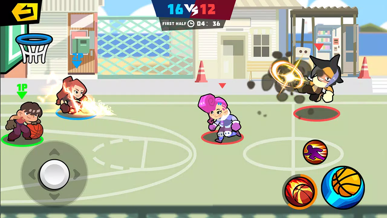 Combat Basketball- Sharp War Screenshot 0