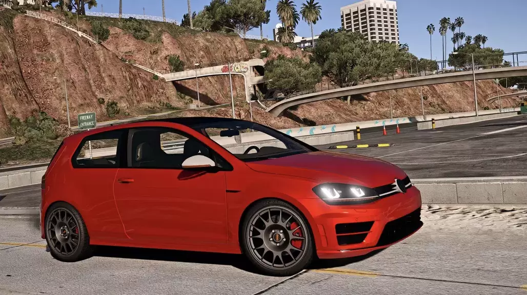 Extreme Real Driving: Golf GTI Captura de tela 0