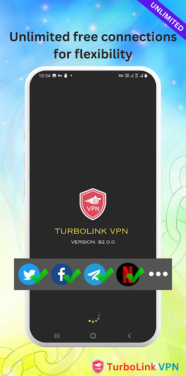 TurboLink VPN - Fast VPN Proxy スクリーンショット 2