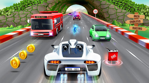 Mini Car Racing Game Offline ဖန်သားပြင်ဓာတ်ပုံ 2