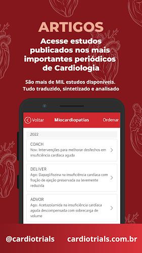 CardioTrials - Cardiologia Captura de pantalla 1