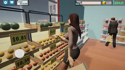 Supermarket Manager Simulator Captura de pantalla 1