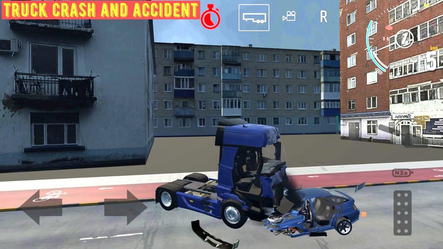 Truck Crash And Accident Скриншот 1