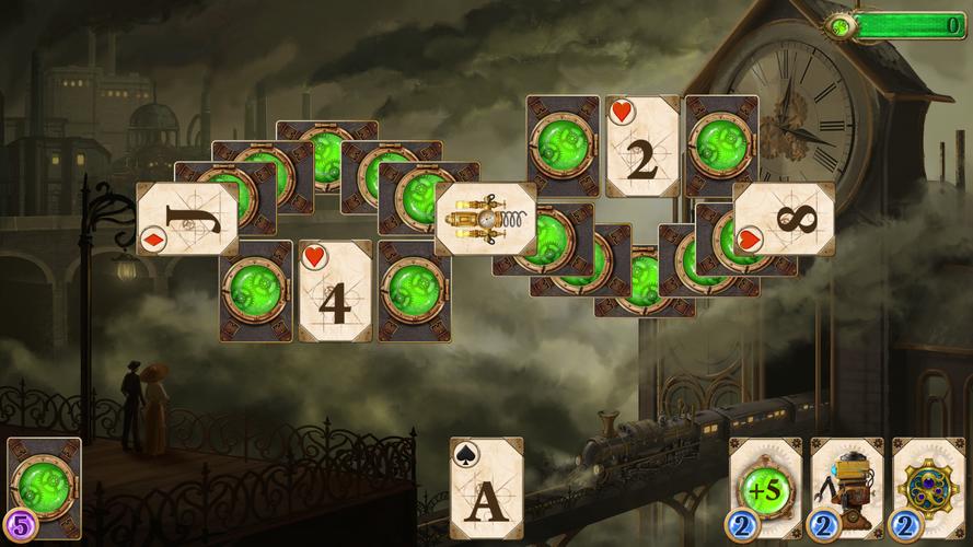 Steampunk Solitaire 스크린샷 1