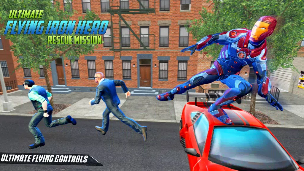 Ultimate KungFu Superhero Iron Fighting Free Game Captura de pantalla 2