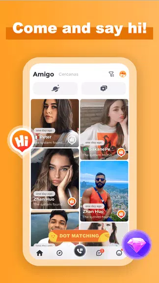 Amigo-Chat Rooms, Real Friends Скриншот 1