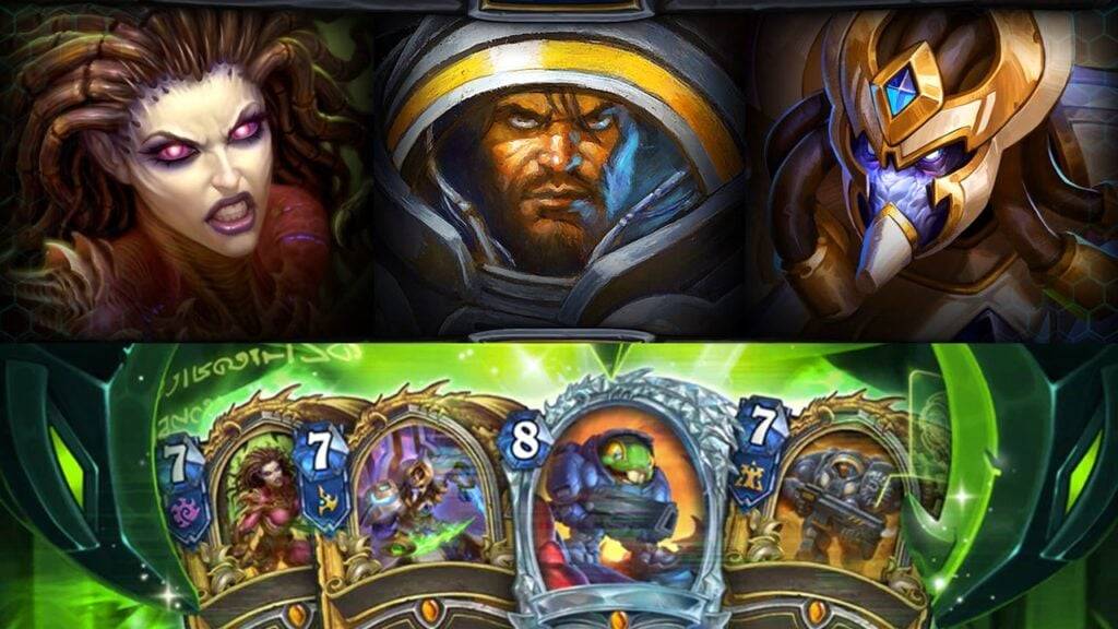 Hearthstone กำลังวางชุดขนาดเล็กที่ใหญ่ที่สุดกับ Heroes of Starcraft