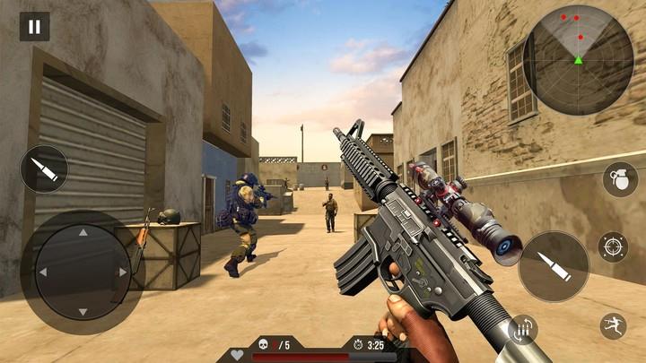 FPS Shooting Game - Gun Games ဖန်သားပြင်ဓာတ်ပုံ 1