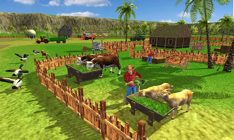 Cow farm milk factory farming Screenshot 0