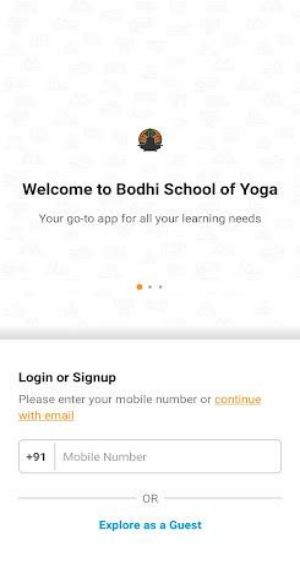 Bodhi School of Yoga Tangkapan skrin 0