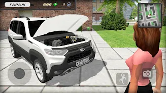 Niva Travel Car Simulator Tangkapan skrin 2