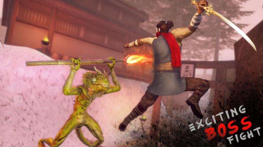 Ninja Shadow Fighting Games 3D应用截图第3张