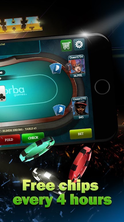 Live Poker Tables–Texas holdem and Omaha স্ক্রিনশট 3