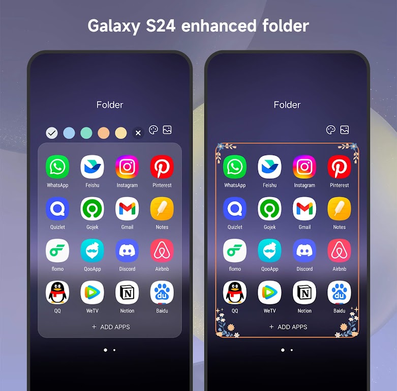 Cool S24 Launcher Galaxy OneUI Mod 스크린샷 1