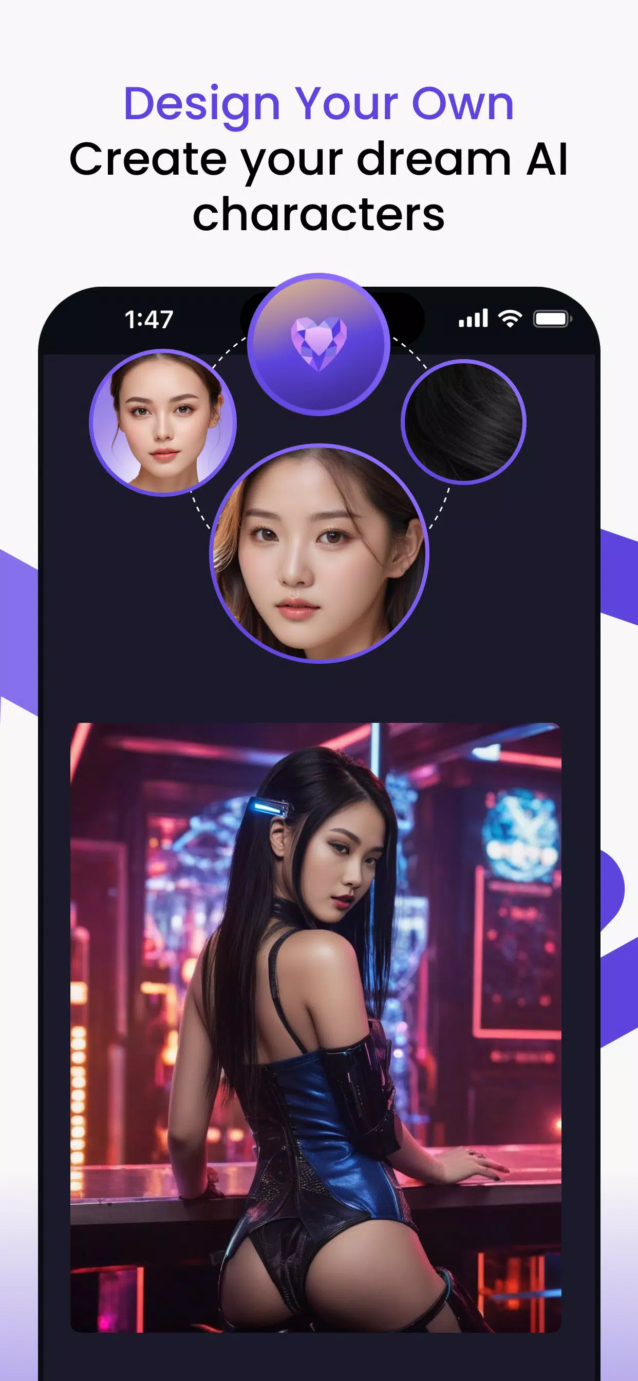 Vaib: AI Character Chat ภาพหน้าจอ 1