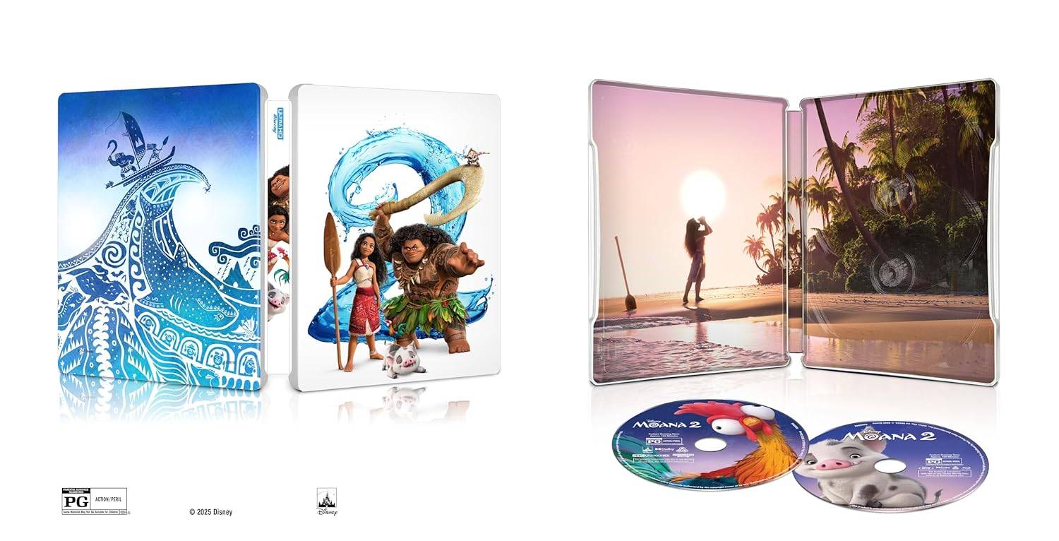 Moana 2 4K Steelbook Bonus Özellikleri