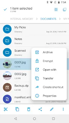 Solid Explorer File Manager Captura de pantalla 0