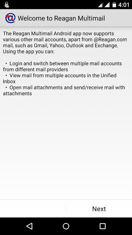 ReaganMail By Reagan.com LLC應用截圖第0張