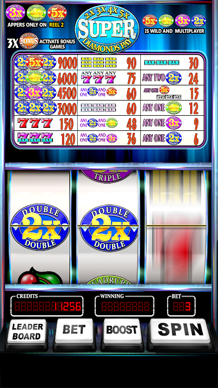 Free Super Diamonds Pay Slots Capture d'écran 1