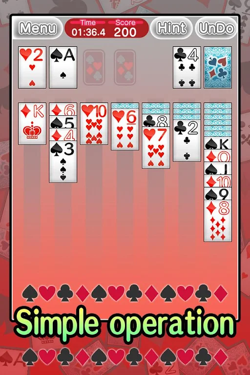 Basic Solitaire Klondike Ekran Görüntüsü 0