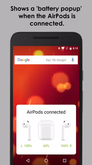 AirBuds Popup - airpod battery Captura de tela 0