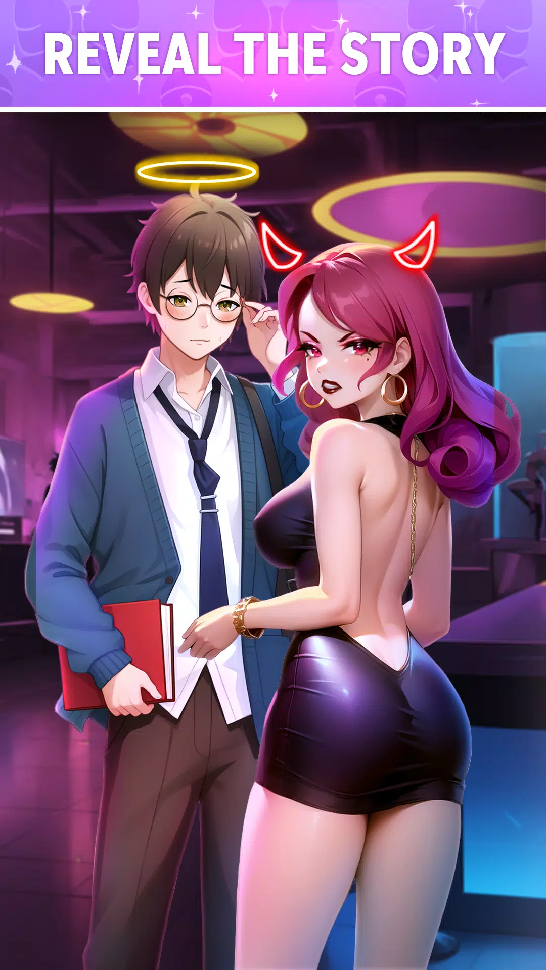 Anime Dating Sim: Steamy Waifu スクリーンショット 0