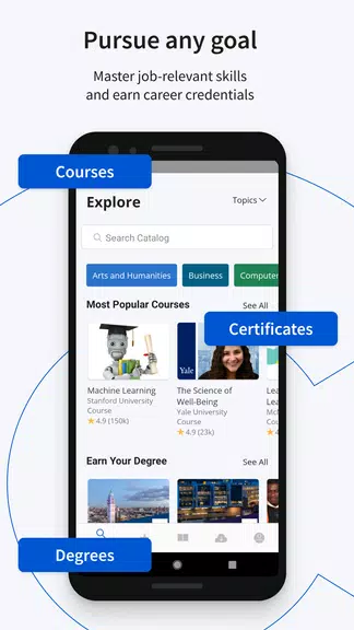 Coursera: Learn career skills ဖန်သားပြင်ဓာတ်ပုံ 2