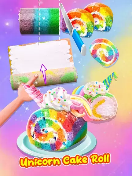 Princess Unicorn Desserts Скриншот 1