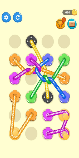 Tangled Line 3D: Knot Twisted应用截图第1张