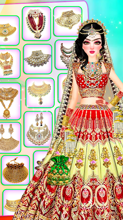 Indian Bride Dress Up Girl 스크린샷 3