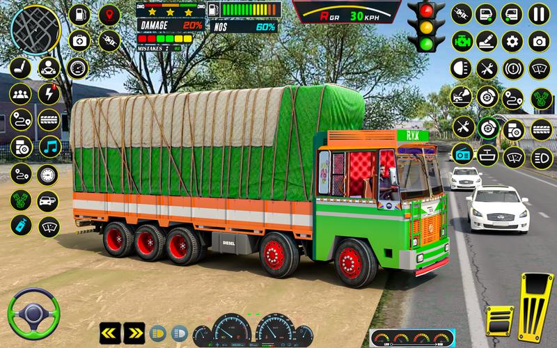 Indian Truck Game 3d Truck sim 스크린샷 0