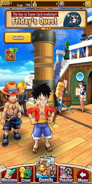 ONE PIECE Thousand Storm JP MOD 스크린샷 0