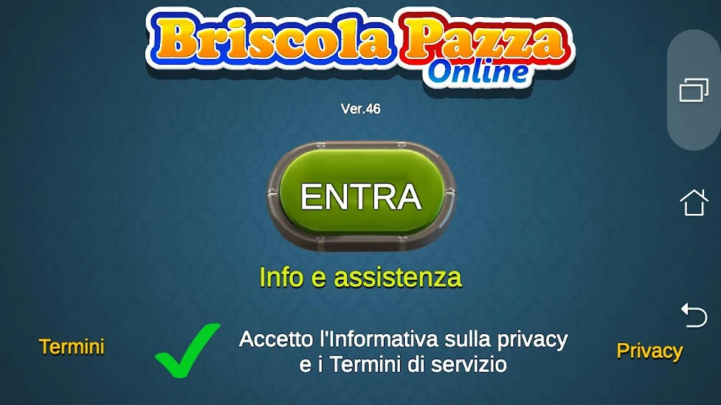 Briscola Pazza OnLine ภาพหน้าจอ 0