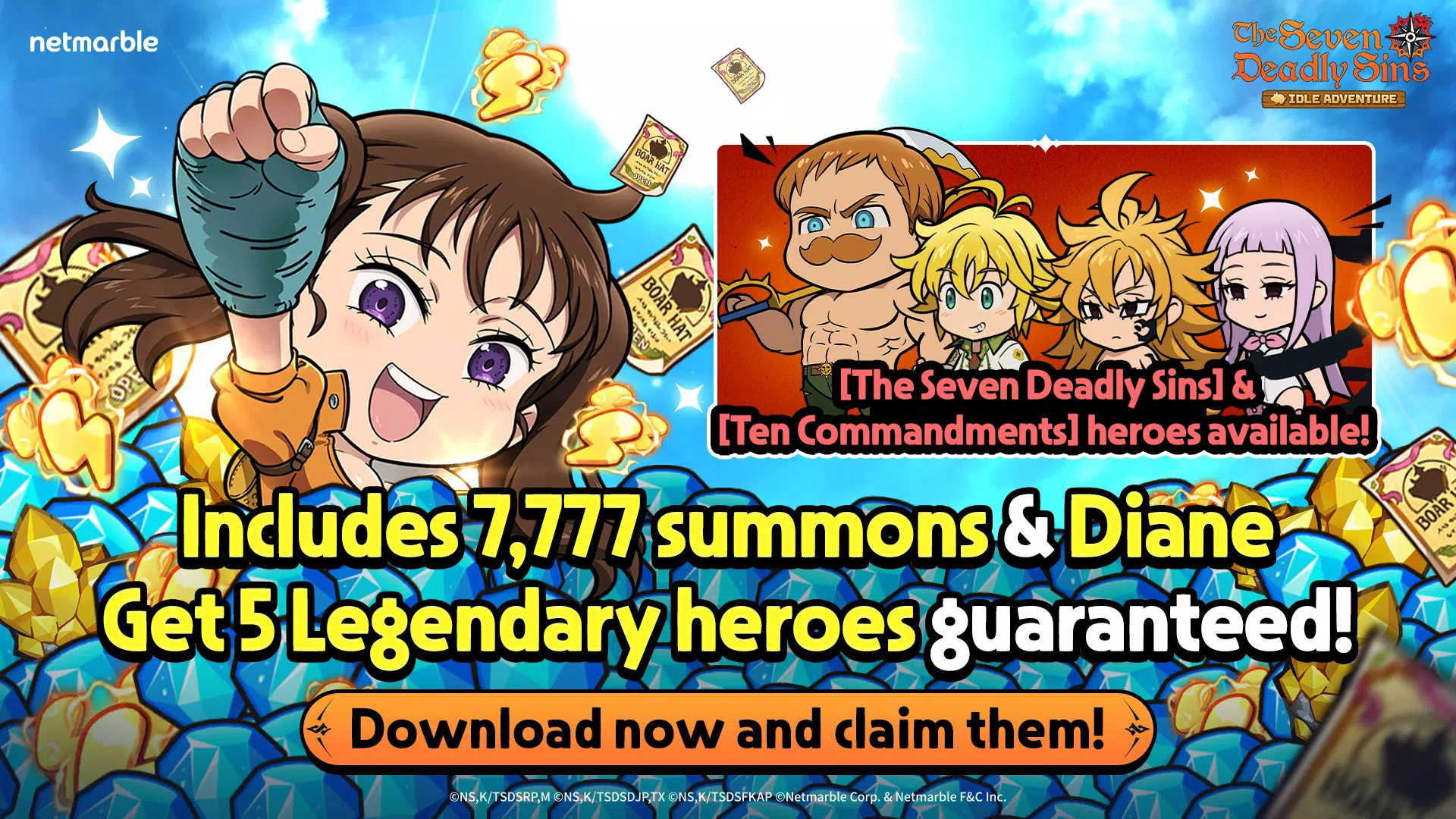 The Seven Deadly Sins: Idle應用截圖第0張