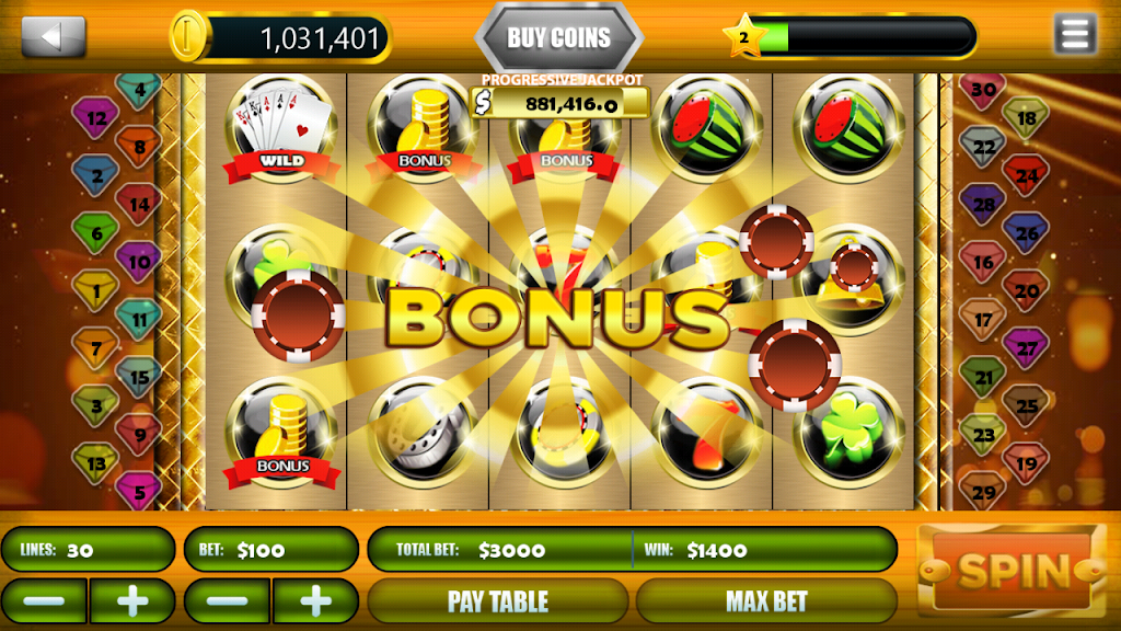 Schermata 777 Slots Jackpot– Free Casino 2