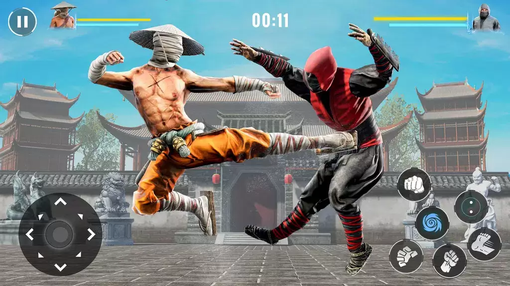 Karate Kung Fu Fighting Game ภาพหน้าจอ 0