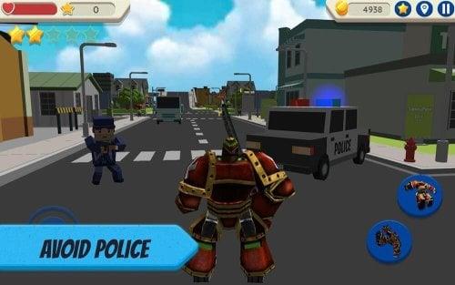 Robot Hero: City Simulator 3D應用截圖第1張