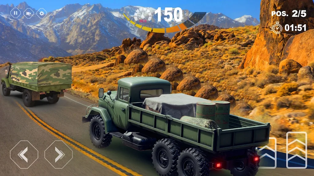 Army Truck Game - Racing Games應用截圖第3張