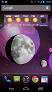 Moon Phase Widget Captura de tela 3