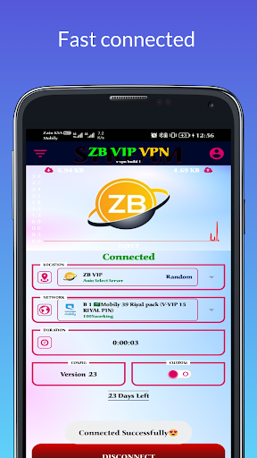 ZB VIP VPN Captura de tela 0