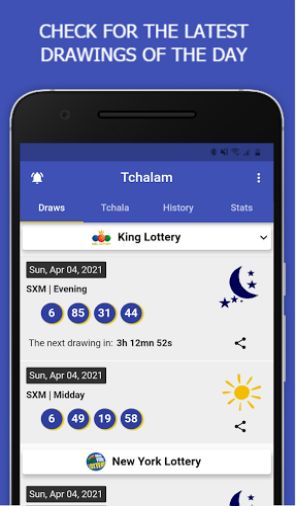 TCHALAM: Lottery with Haitian Spiritual Numbers ภาพหน้าจอ 1