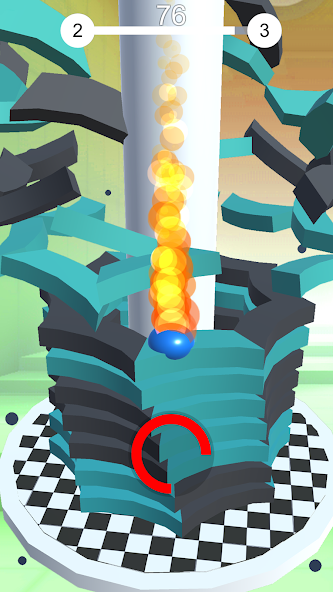 Ball Run Stack: Stack Ball 3D Mod Ekran Görüntüsü 2